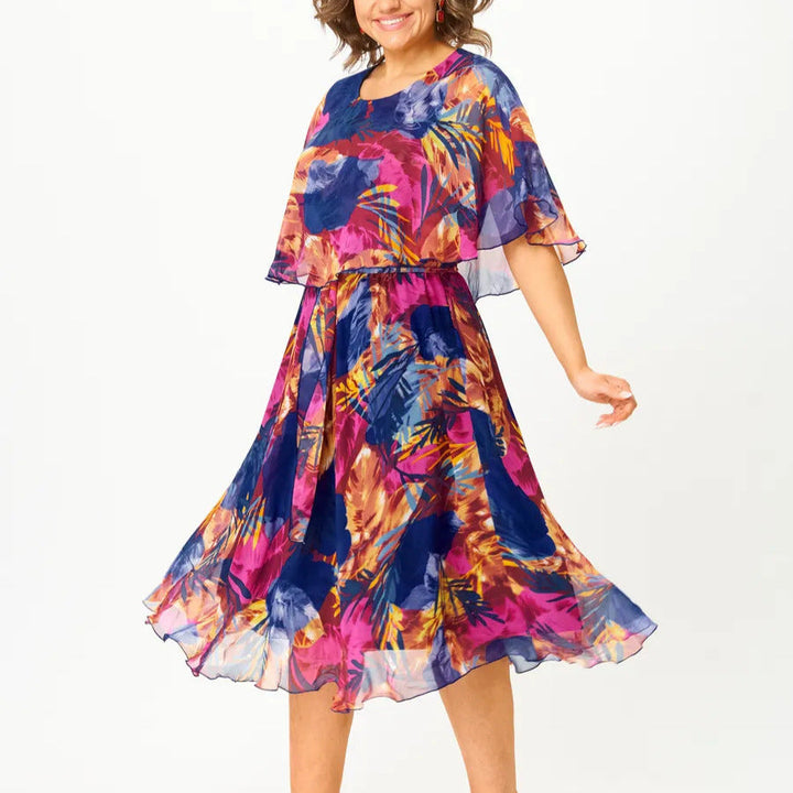 Barbara – Robe Chiffon Confortable
