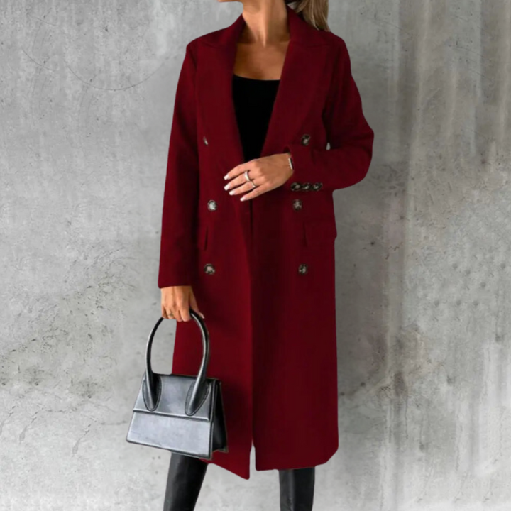 Aurelia – Trench Coat Laine Luxe
