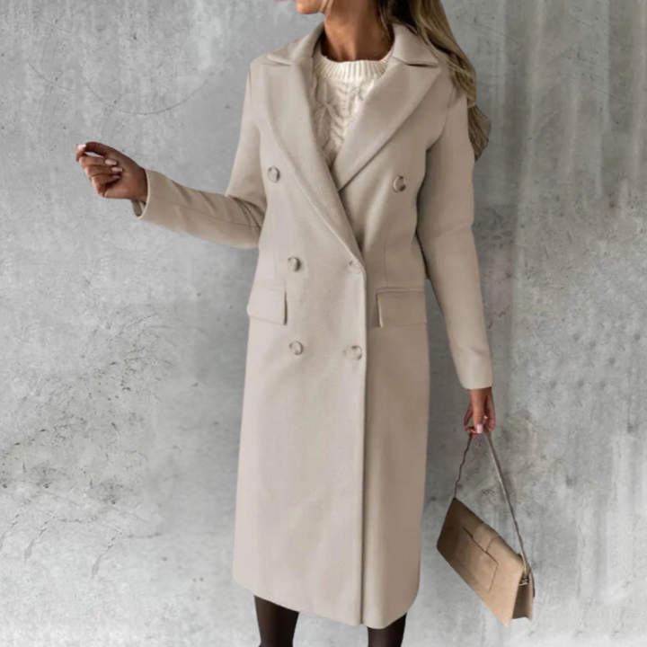 Aurelia – Trench Coat Laine Luxe
