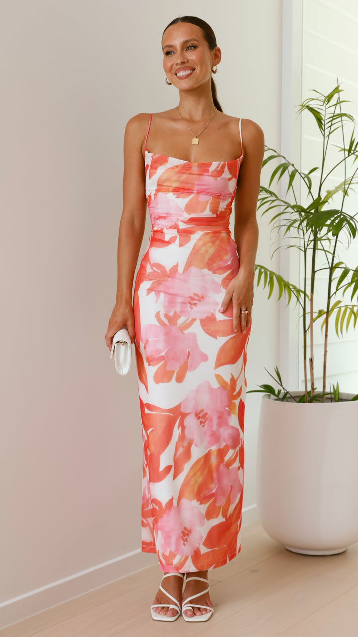 Ashley – Robe Maxi Florale