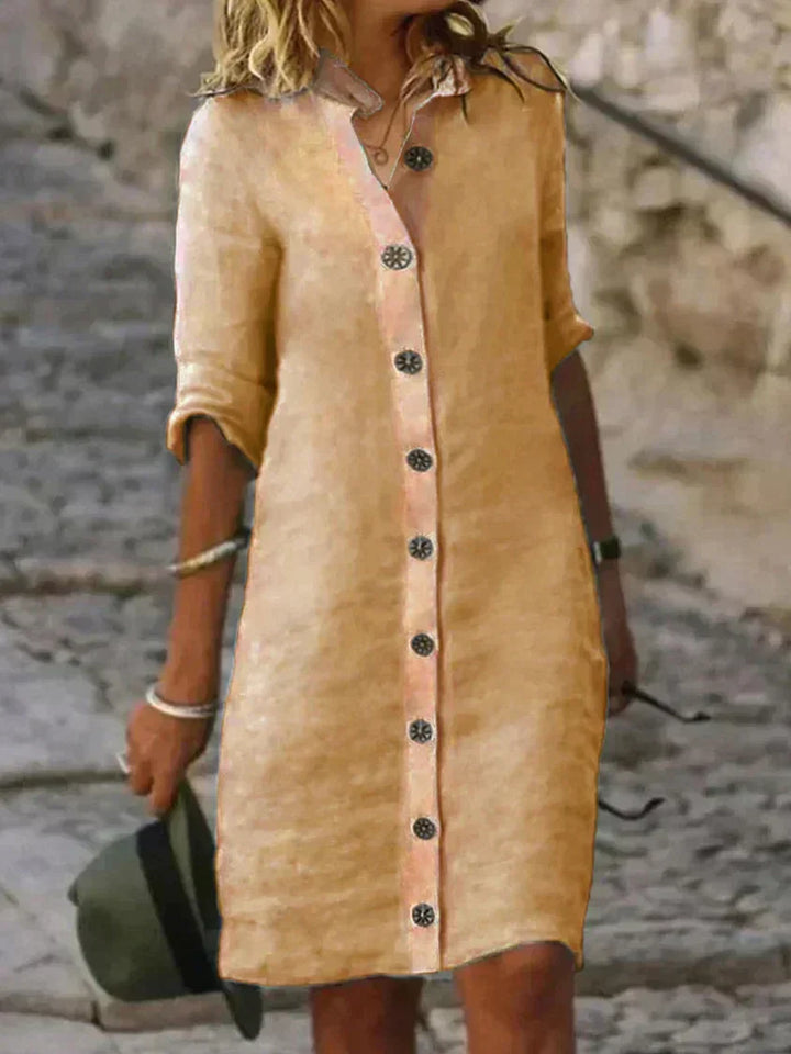 Loes – Robe Midi Estivale Classique