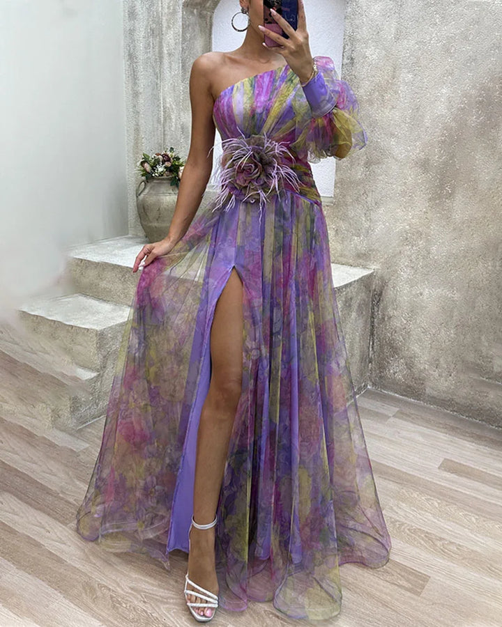 Cecelia – Robe Maxi Une Manche