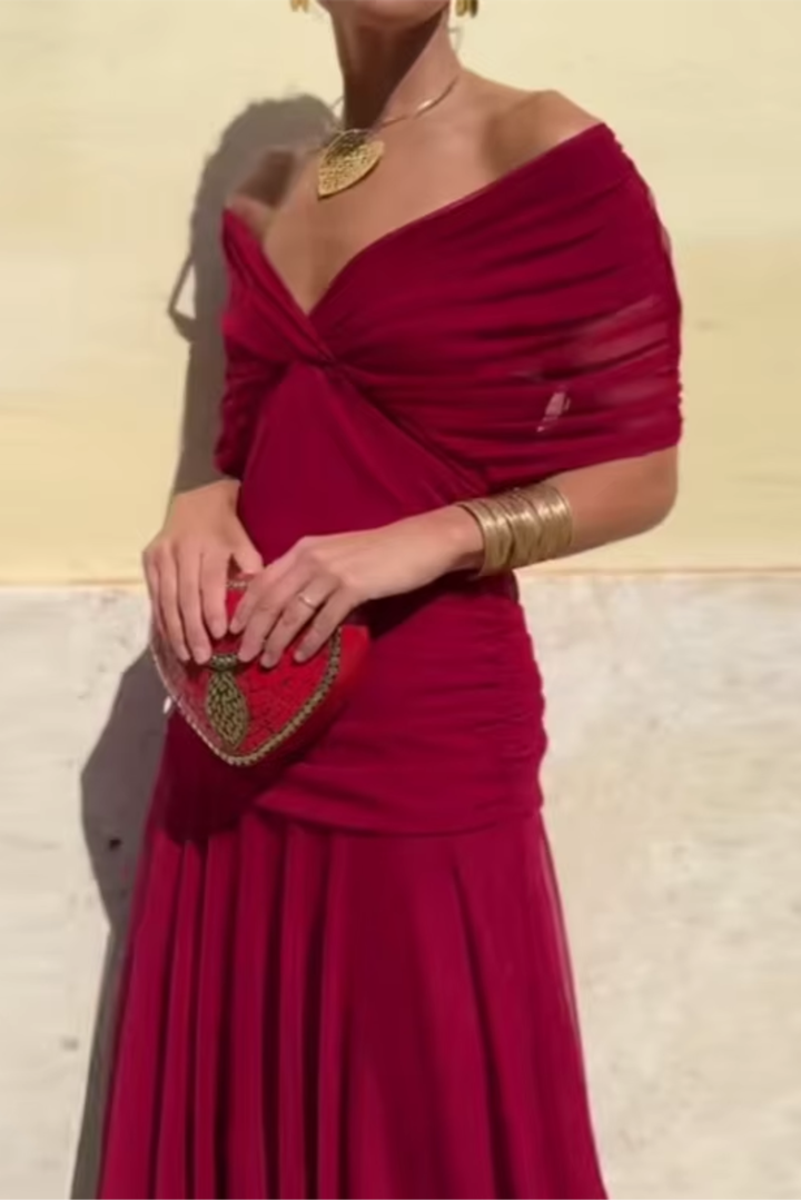 Valentina – Robe Maxi Col V