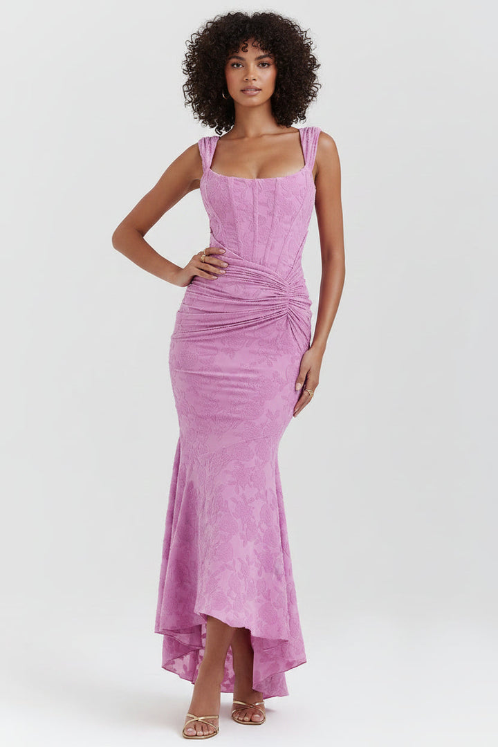 Katerina – Robe Midi Élégante