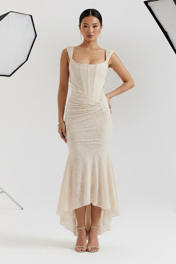 Katerina – Robe Midi Élégante