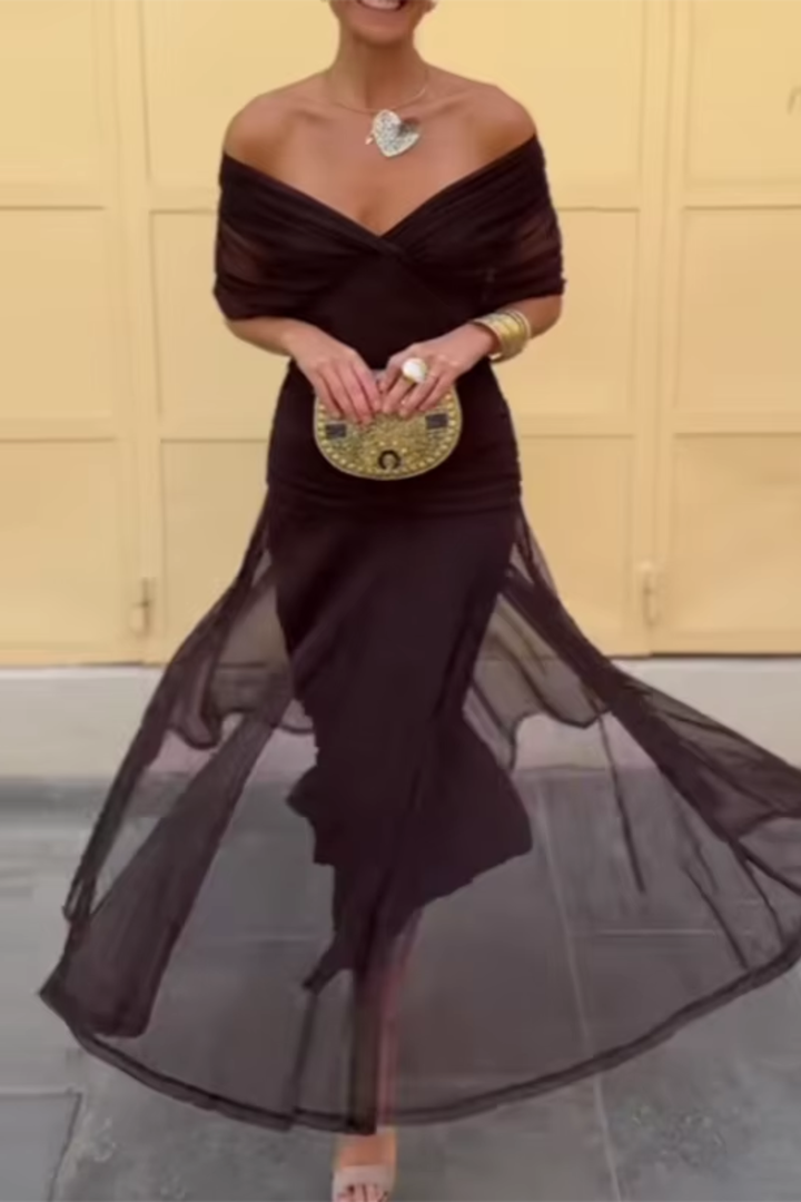 Valentina – Robe Maxi Col V