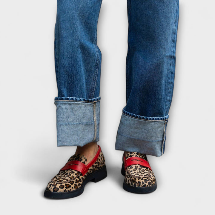Sabine – Mocassins Imprimé Léopard