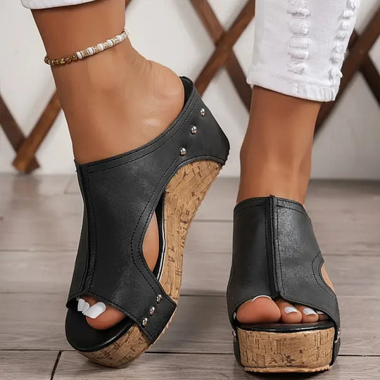 Melissa – Sandales Compensées Soutien Voûte