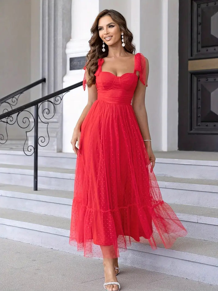 Carmen – Robe Mesh Élégante