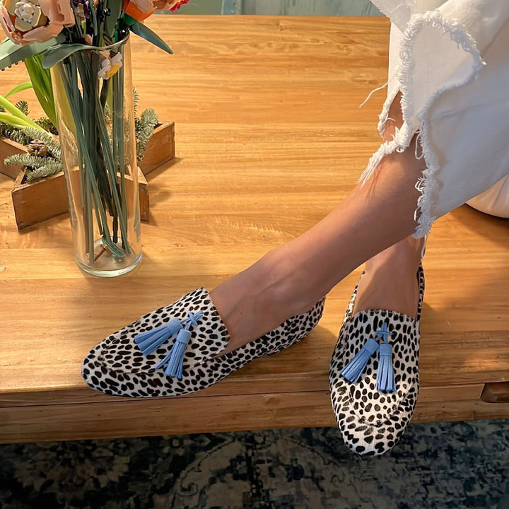 Doris™ – Mocassin à Franges & Motifs