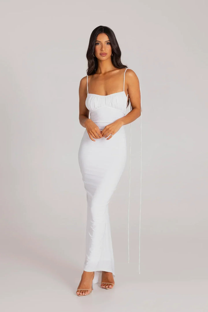 Alindra™ – Robe Maxi Dos Nu