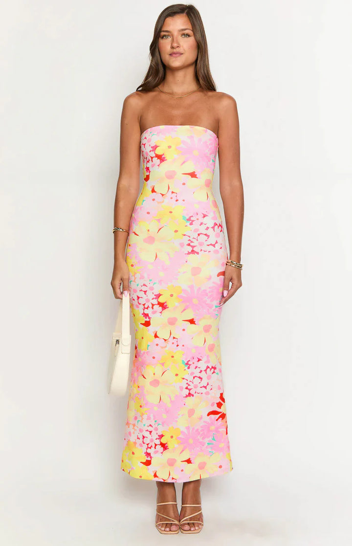 Arizona – Robe Maxi Mesh Florale