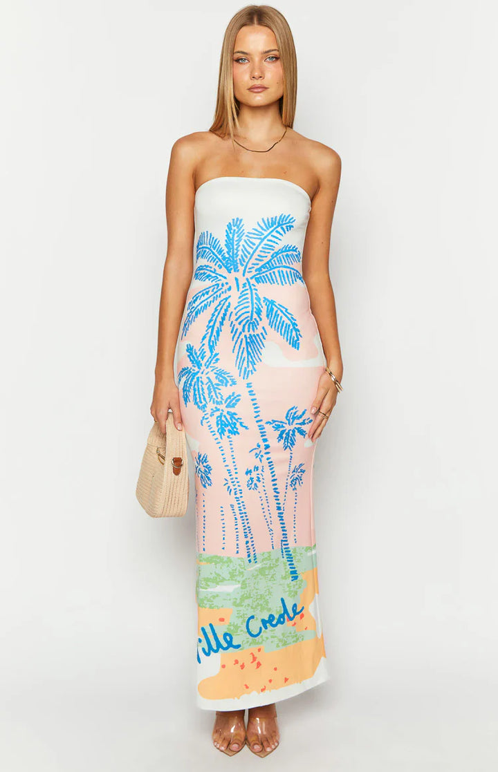 Arizona – Robe Maxi Mesh Florale