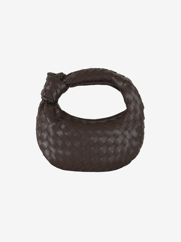 Marigold – Mini Sac Tressé à Poignée