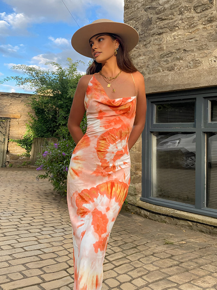 Galilea – Robe Maxi Florale Tropicale