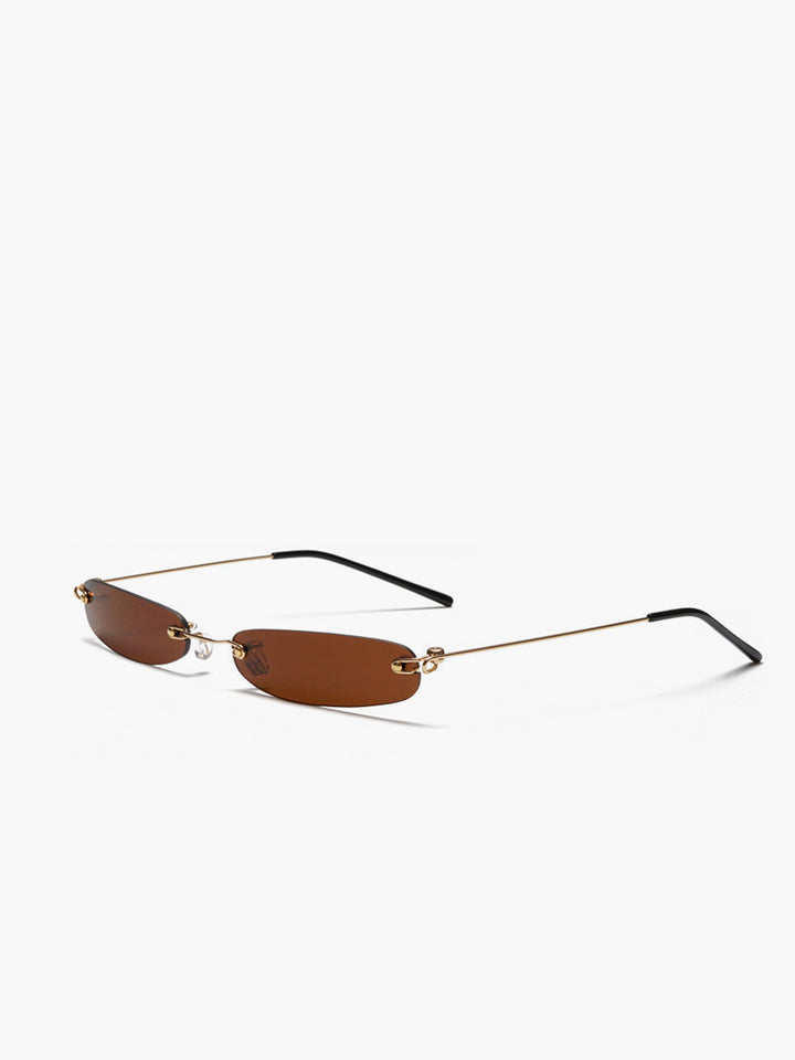 Willow – Lunettes de Soleil Rétro Sans Monture