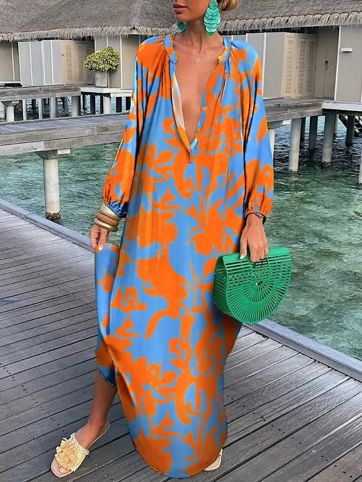 Bea – Robe Maxi Col V