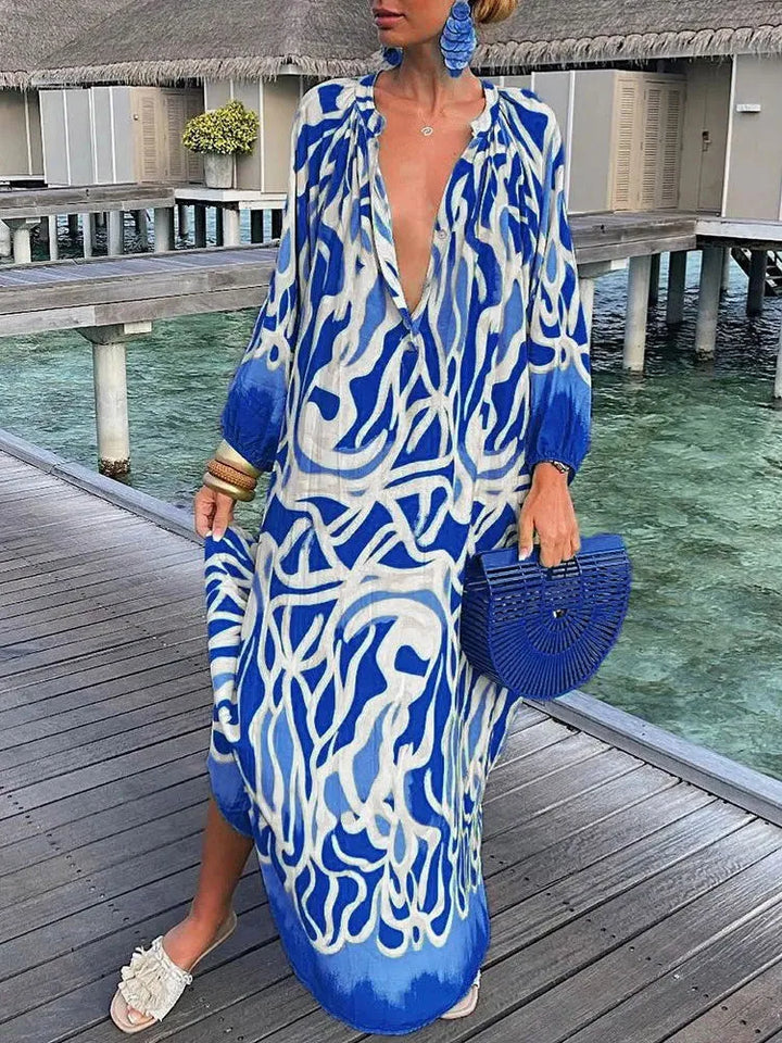 Bea – Robe Maxi Col V