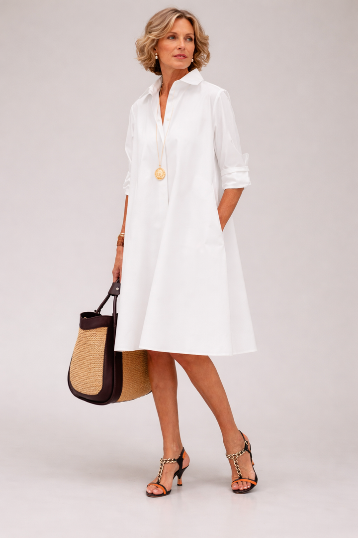 Judy – Robe Chemise Intemporelle