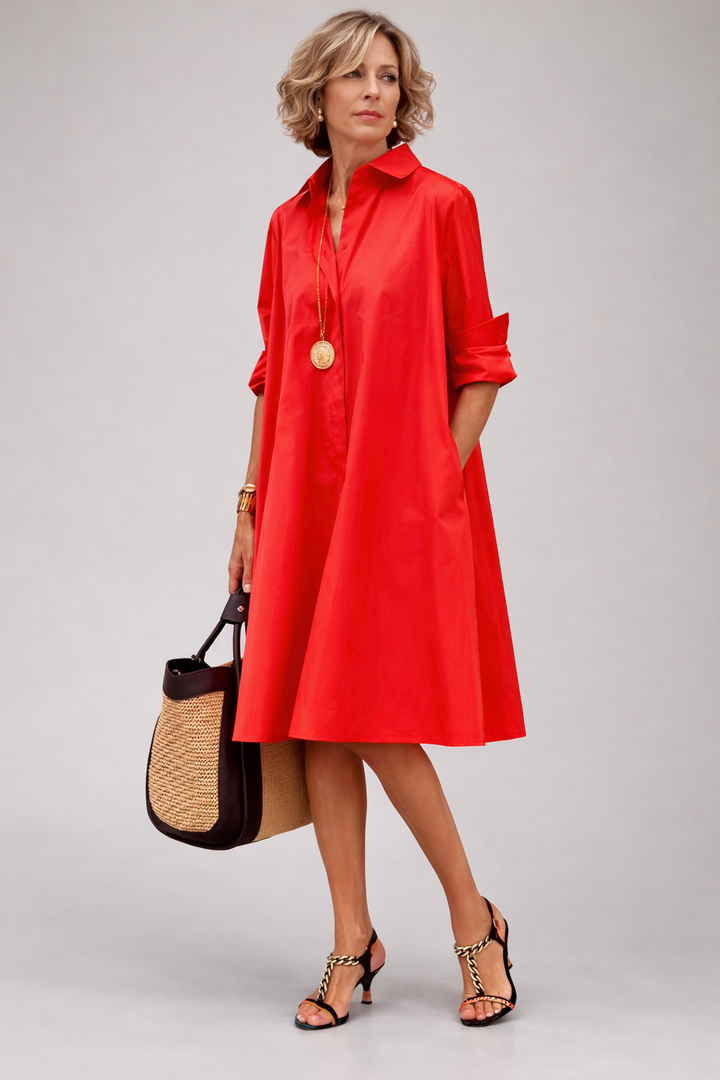 Judy – Robe Chemise Intemporelle