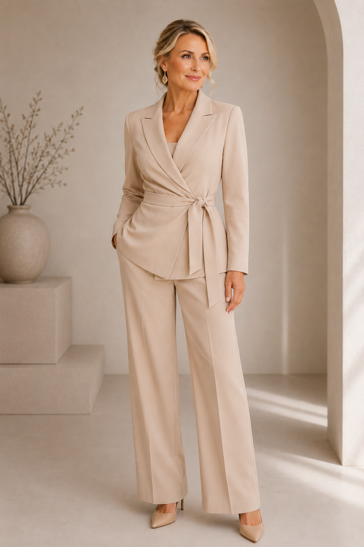 Aliyah – Tailleur Ceinturé