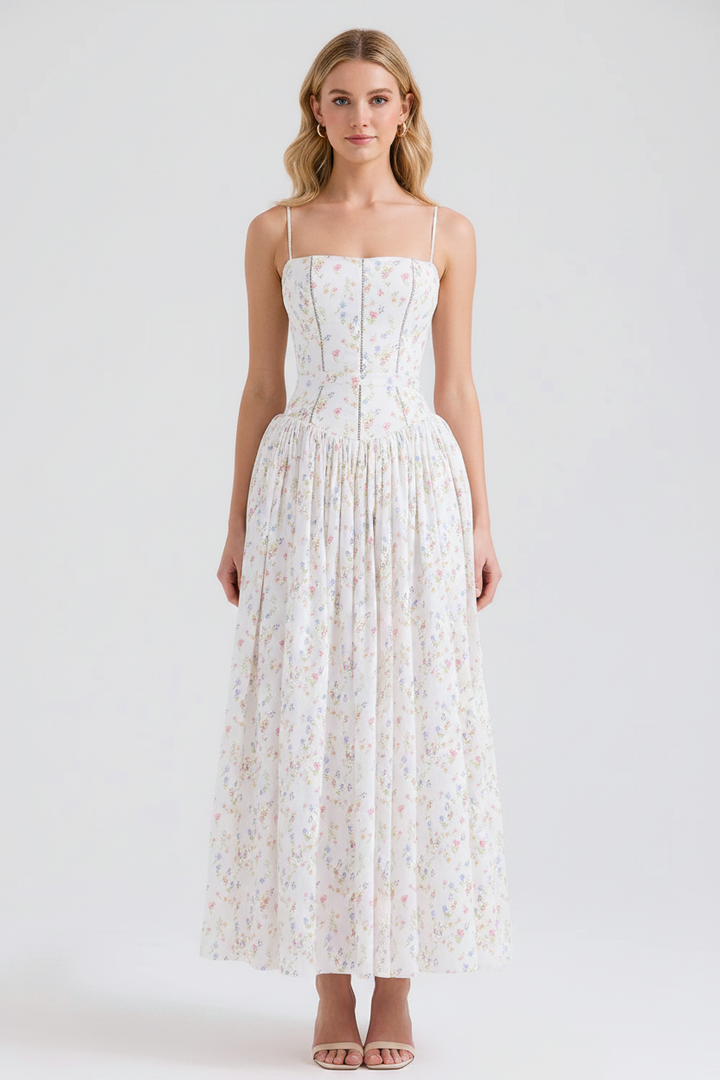 Violetta – Robe Midi Fleurie