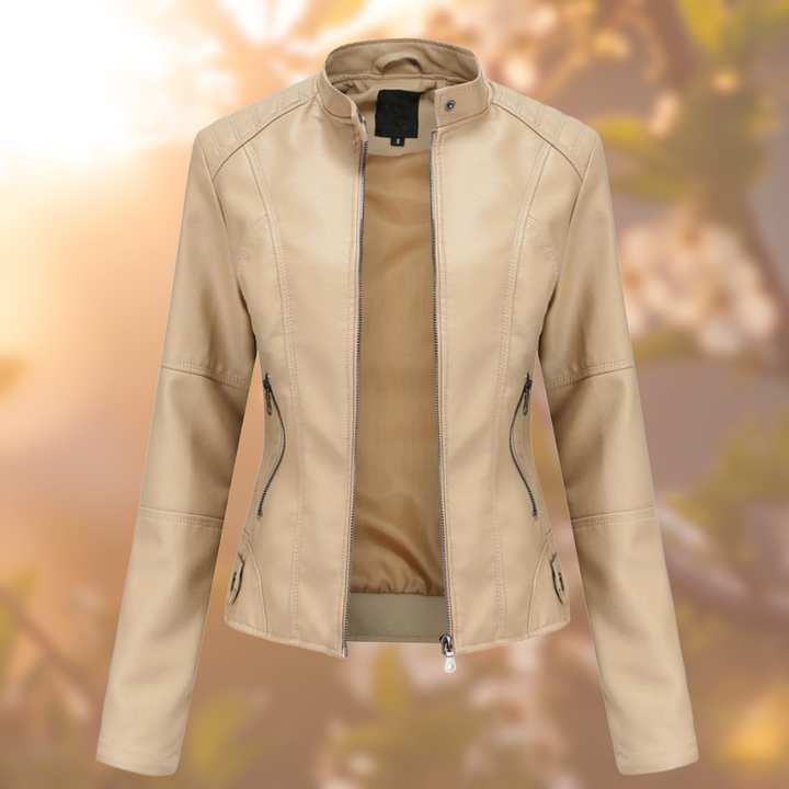Blaire – Veste Cuir Unique & Tendance