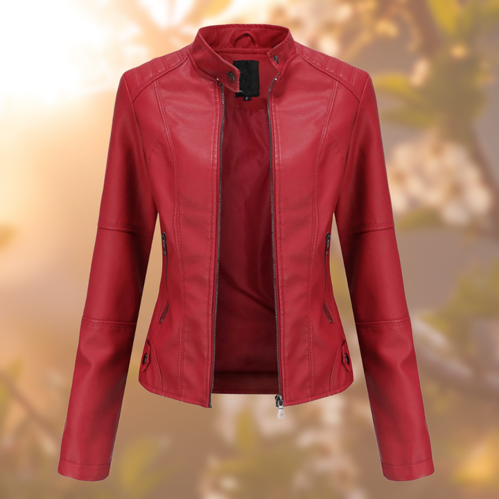 Blaire – Veste Cuir Unique & Tendance