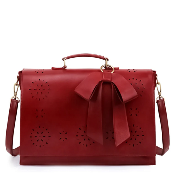 Bernadette – Sac Cartable à Nœud