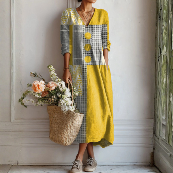 Emma™ – Robe Lin Décontractée