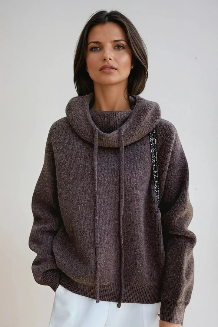Marielle – Pull Col Roulé Élégant