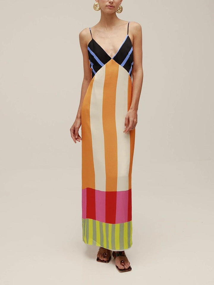 Elsa – Robe Maxi Multicolore