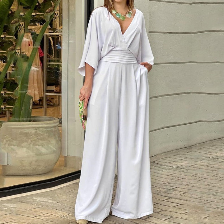 Amelia – Ensemble Col V Taille Haute