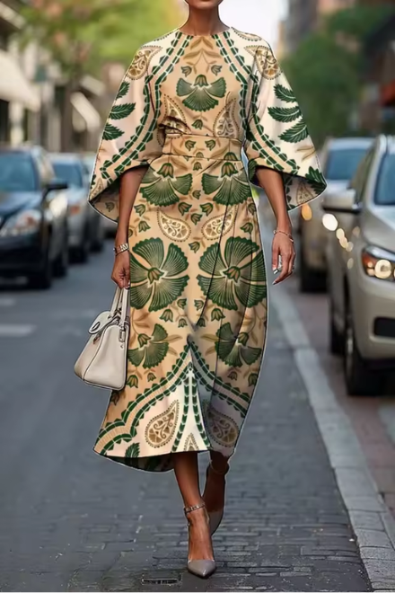 Celestiva – Robe Midi Élégante