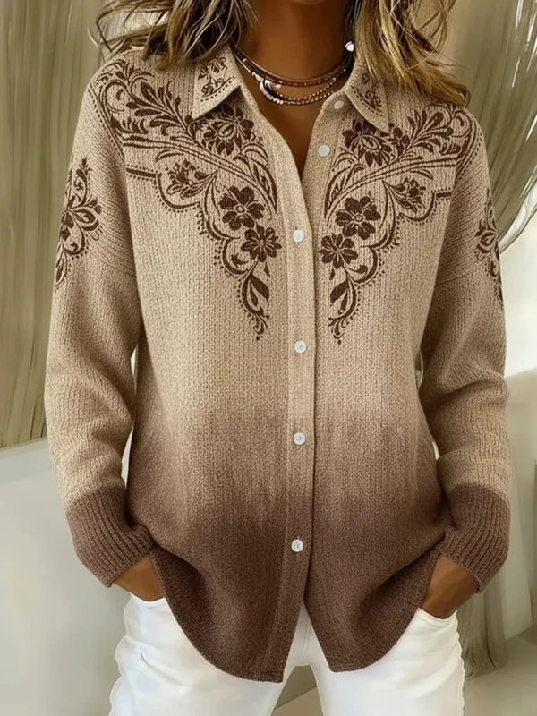 Leandra – Cardigan Long Élégant