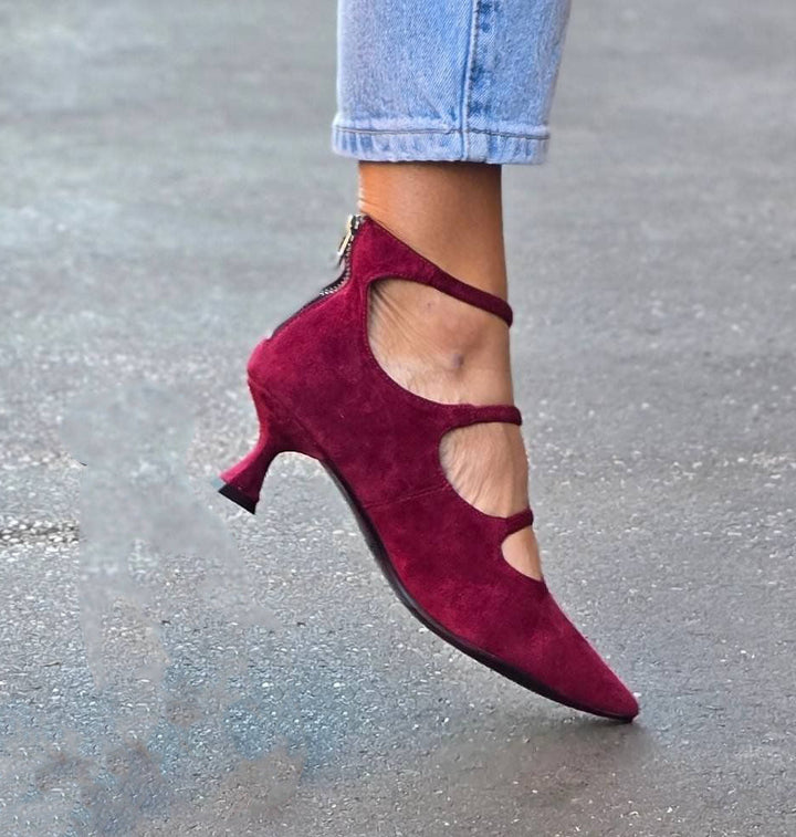 Mollie – Décolleté Bride Talon Bas