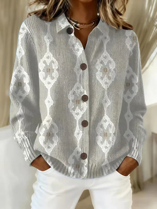Leandra – Cardigan Long Élégant