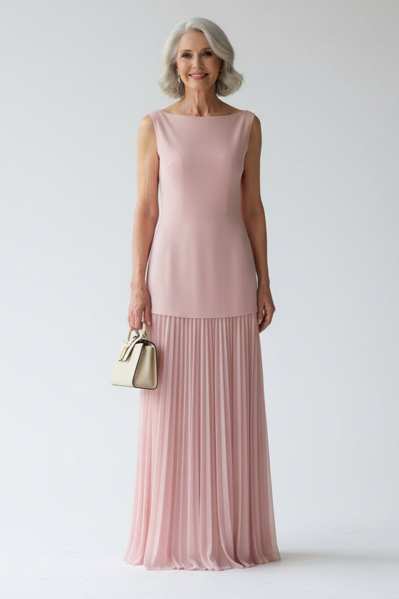 Serena – Ensemble Robe Maxi Plissée