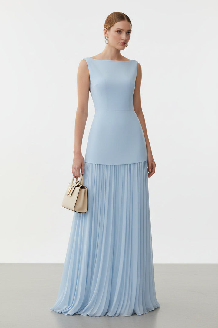 Serena – Ensemble Robe Maxi Plissée