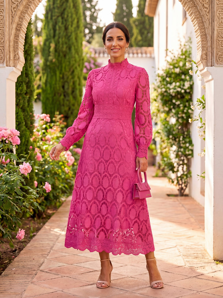 Carmona – Robe Dentelle Printemps