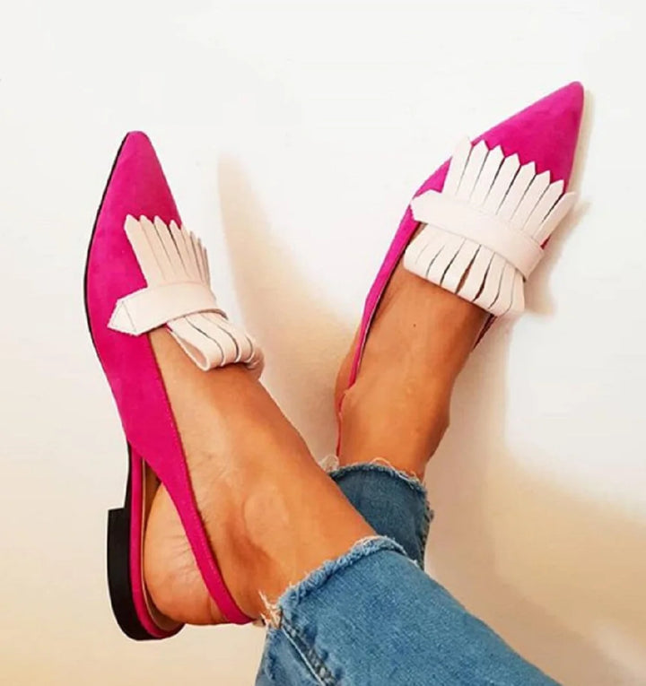 Escarpins Talon Dos Ouvert
