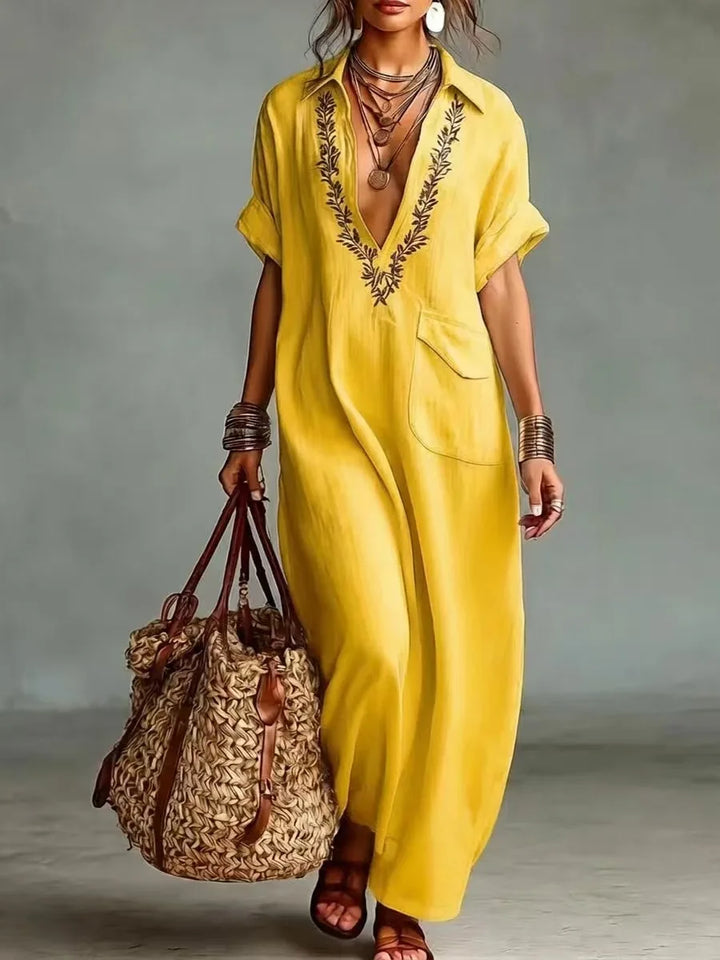 Marta – Robe Maxi Boho Florale