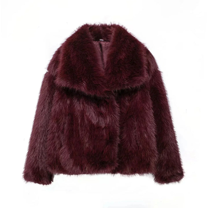 Aurora – Manteau Fausse Fourrure Luxe