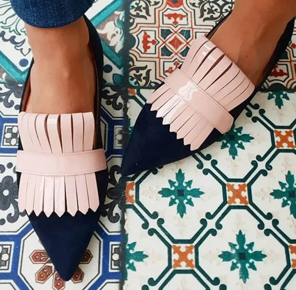 Escarpins Talon Dos Ouvert