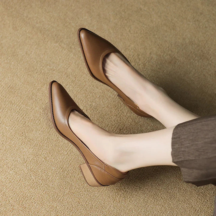 Michela – Chaussures Talon Moyen Gracieuses