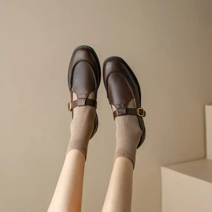 Nancy – Chaussures Cuir Rétro