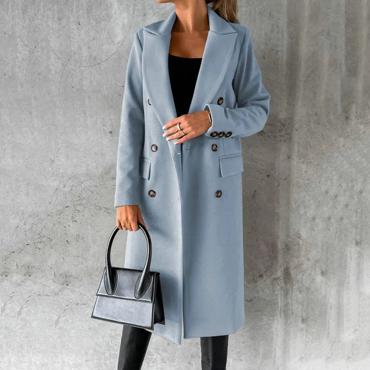 Aurelia – Trench Coat Laine Luxe