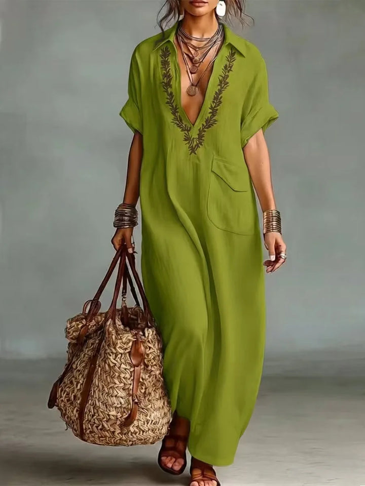 Marta – Robe Maxi Boho Florale
