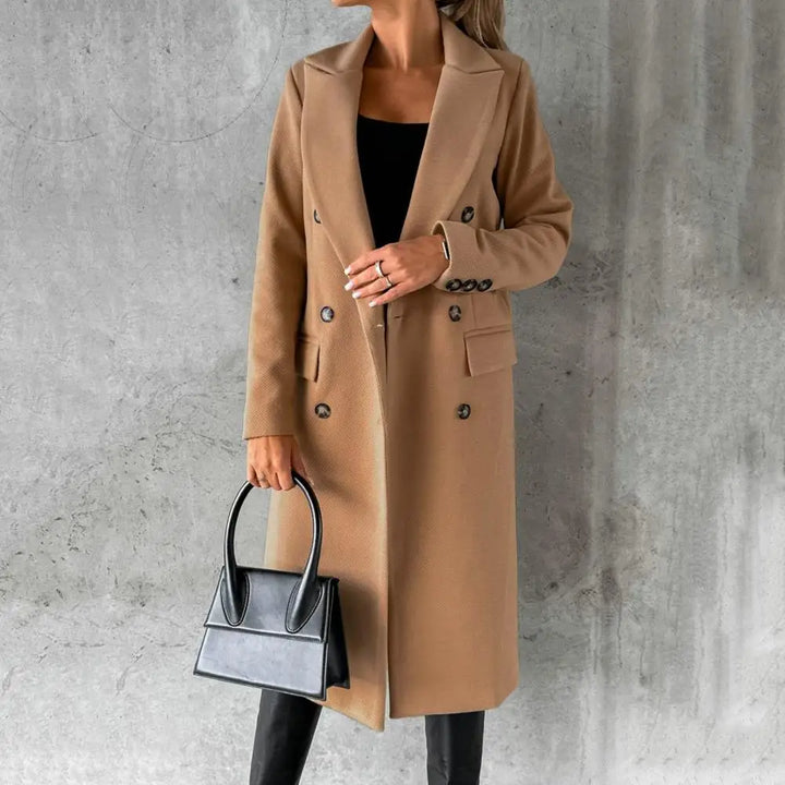 Aurelia – Trench Coat Laine Luxe