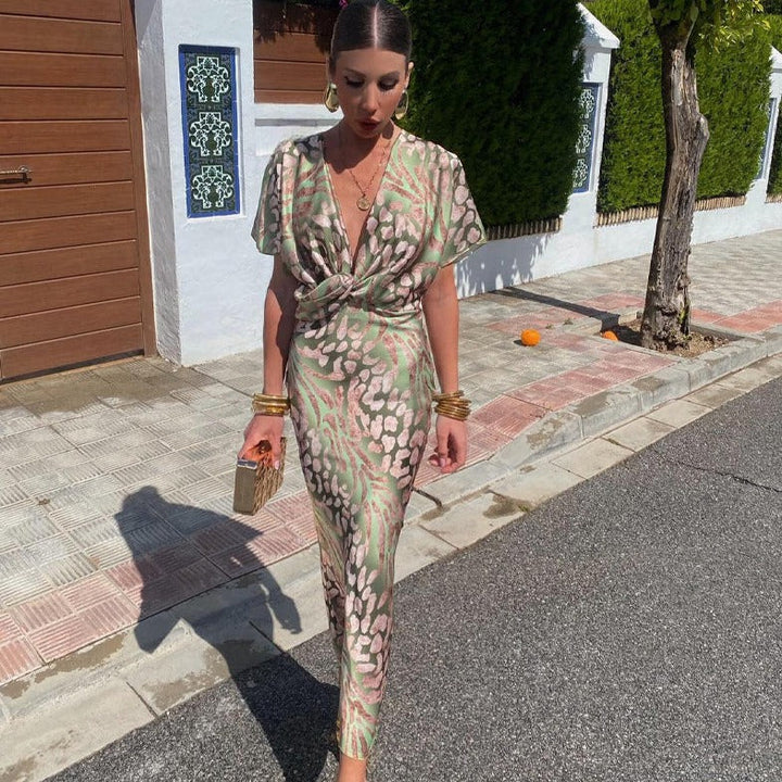 Ariella – Robe Maxi Soie Sophistiquée